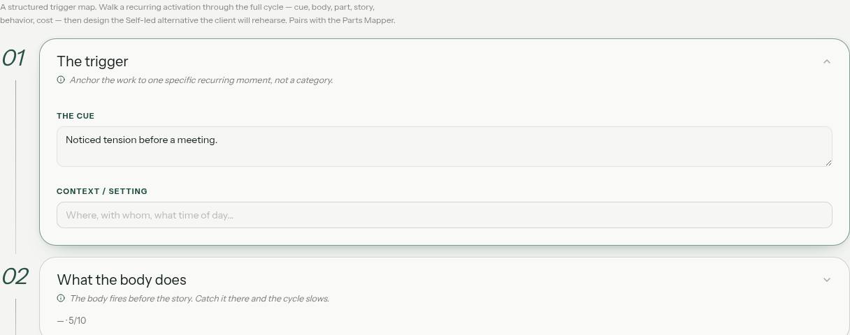 Trigger Mapper illustrative preview