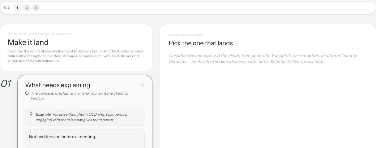 Metaphor & Analogy Generator illustrative preview